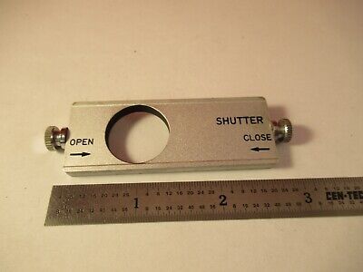 UNKNOWN MAKER SLIDE SHUTTER MICROSCOPE PART AS PICTURED &1E-B-50