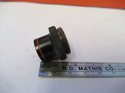 OLYMPUS JAPAN OBJECTIVE 4X 345524 OPTICS MICROSCOPE PART AS PICTURED #W8-FT-05