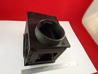 FOR PARTS NIKON JAPAN MICROSCOPE LAMP HOUSING  WITHOUT OPTICS AS IS BIN#C4-A-97