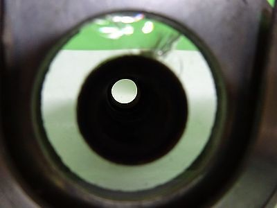 FOR PARTS MICROSCOPE OBJECTIVE 21X ?? broken glass OPTICS AS IS BIN#W8-65