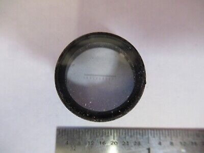 OPTICAL RETICLE GRATICULE MEASURING OPTICS MICROSCOPE PART AS PICTURED &19-B-29