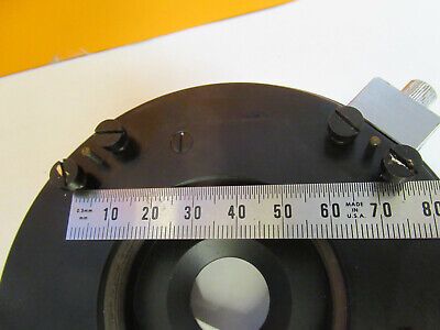 UNITRON JAPAN MPS-2 STAGE POLARIZER TABLE MICROSCOPE PART AS PICTURED &F1-A-48