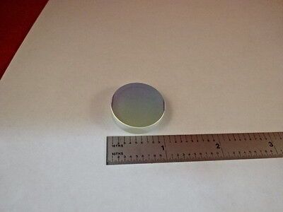 COATED DICHROIC MIRROR ROUND OPTICAL LASER OPTICS AS IS &81-A-52