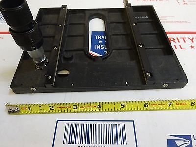 MICROSCOPE STAGE TABLE PART &IL-3-03