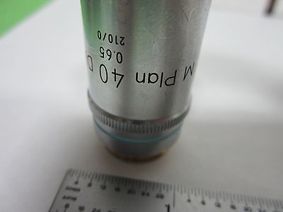 MICROSCOPE PART OBJECTIVE DIC MPLAN NIKON JAPAN 40X OPTICS AS IS BIN#N7-71-N