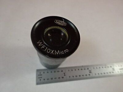 MICROSCOPE PART OLYMPUS WF10XMicro EYEPIECE OCULAR OPTICS AS IS B#N7-F-08