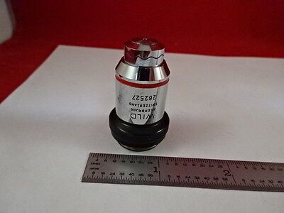 MICROSCOPE WILD HEERBRUGG SWISS OBJECTIVE 100X PH PHASE OPTICS AS IS B#AD-08