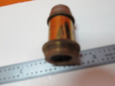 ANTIQUE LEITZ WETZLAR GERMANY objective "7" MICROSCOPE PART AS PICTURED &16-C-23