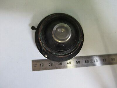 ANTIQUE SPENCER POL CONDENSER LENS + IRIS MICROSCOPE PART AS PICTURED &Q9-A-163