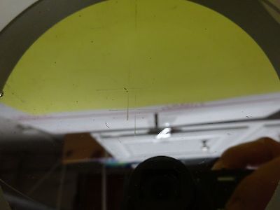 FOR PARTS OPTICAL TARGET MIRROR [SCRATCHES] LASER OPTICS AS IS BIN#P7-19