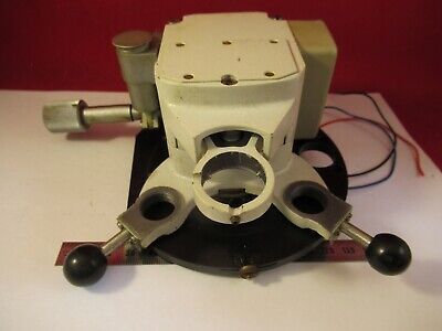 LEITZ HARDNESS TESTER OPTICS ASSEMBLY HOLDER MICROSCOPE PART as pictured &W2-A57