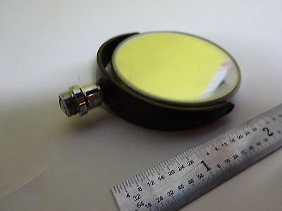 ANTIQUE MIRROR ILLUMINATOR VINTAGE MICROSCOPE PART OPTICS #W9-52