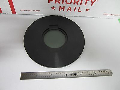 OPTICAL MICROSCOPE PART POLARIZER MOUNTED OPTICS BIN#F1-V-31