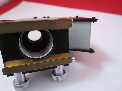 MICROSCOPE OPTICAL PART REICHERT AUSTRIA + OBJECTIVE ITALY OPTICS  BIN#PMEL