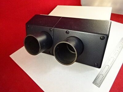 MICROSCOPE PART LEICA GERMANY DMR DMRB HEAD OPTICS BINOCULAR AS IS BIN#47-B-11