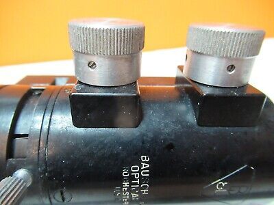 FOR PARTS ANTIQUE BAUSCH LOMB POL TUBUS MICROSCOPE PART AS PICTURED &17-A-64