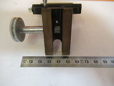 ANTIQUE BAUSCH LOMB POL BRASS HOLDER CONDENSER MICROSCOPE AS PICTURED &P5-A-83