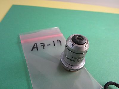 MICROSCOPE OPTICS INFRARED RESEARCH DEVICES 10x  OBJECTIVE  BIN#A7-19