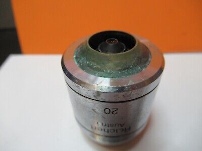 POLYVAR REICHERT AUSTRIA OBJECTIVE 20X IK MICROSCOPE PART AS PICTURE &W8-A-100