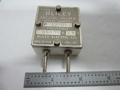 VINTAGE WWII BLILEY VP5 QUARTZ CRYSTAL FREQUENCY CONTROL HAM RADIO BIN#L7-29