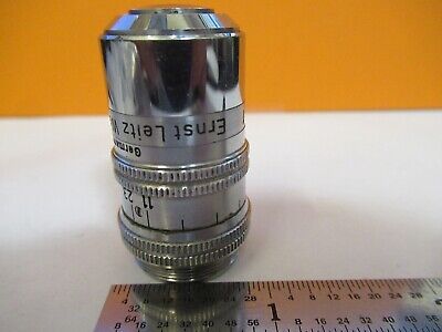 ERNST LEITZ WEZTLAR OBJECTIVE APO 40X OPTICS MICROSCOPE PART AS PIC &H8-C-20