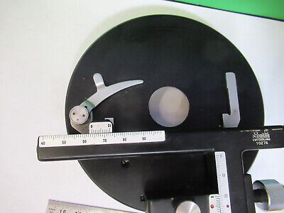 WILD HEERBRUGG SWISS M11 XY STAGE TABLE MICROSCOPE PART AS PICTURED &Q9-A-01