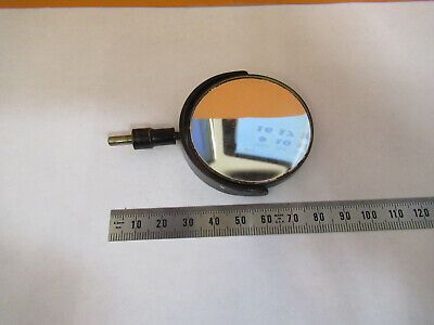 ANTIQUE CARL ZEISS JENA BRASS MIRROR OPTICS MICROSCOPE PART AS PICTURED P9-A-52