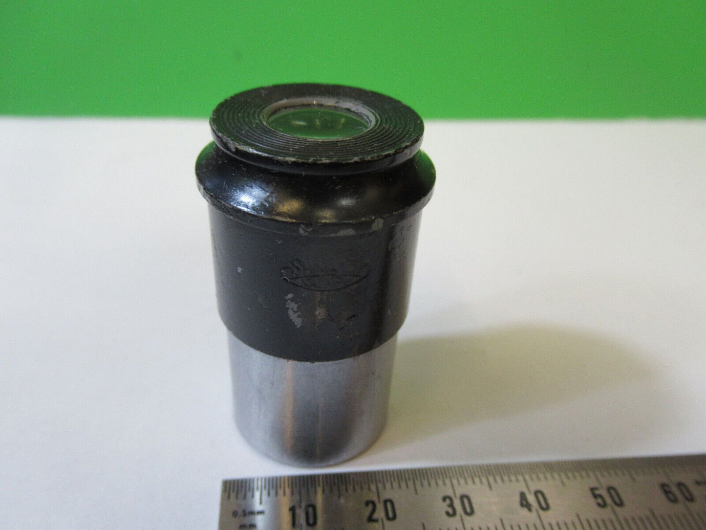 ANTIQUE SHIMADZU EYEPIECE LENS MICROSCOPE PART AS PICTURED #22-A-72