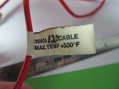 VERWENDETES ENDEVCO 3060A KABEL 500F für BESCHLEUNIGUNGSMESSER KALIBRIERUNG VIBRATION BIN#34-18