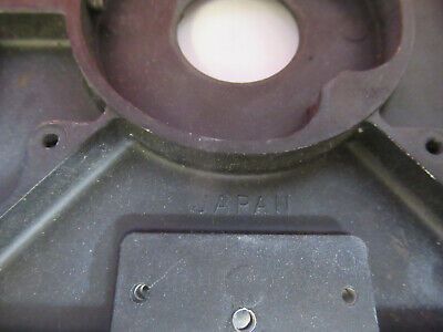 UNKNOWN MAKER JAPAN STAGE TABLE CLIPS MICROSCOPE PART AS PICTURED &B1-A-87