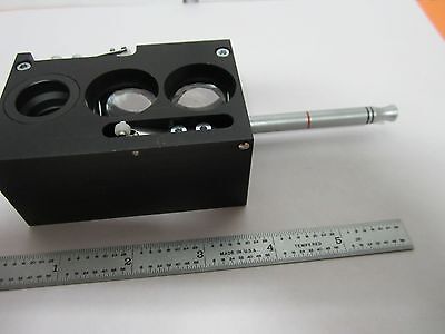 MICROSCOPE PART LEITZ LEICA POLYVAR DIC SLIDE 506626 OPTICS AS IS BIN#J8-32