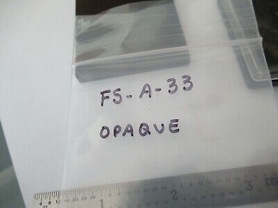 OPTICAL LARGE KODAK OPAQUE 2"X2" GLASS PLATE OPTICS AS PICTURED &F5-A-33