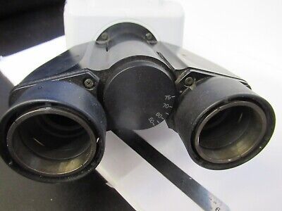 FOR PARTS NIKON JAPAN ECLIPSE HEAD BINOCULAR MICROSCOPE PART AS PICTURED W2-B-28