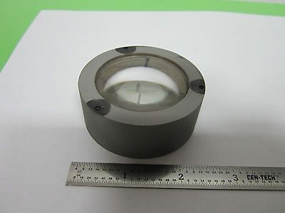 OPTICAL MOUNTED  LENS LASER OPTICS BIN#8C iii