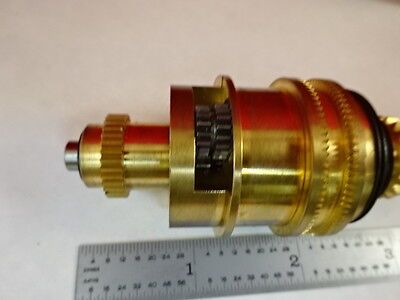 MICROSCOPE PART GERMANY LEITZ BRASS MECHANISM AS IS BIN#P1-C-10