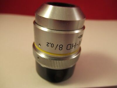 ZEISS POL OBJECTIVE EPIPLAN HD 8X /160 MICROSCOPE PART AS PICTURED #FT-4-126