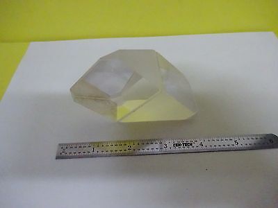 OPTICAL LARGE PRISM NICE LASER OPTICS AS IS BIN#X6-22