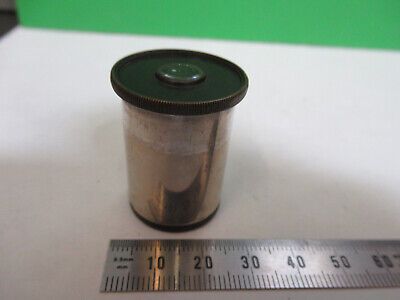 ANTIQUE ERNST LEITZ GERMANY  EYEPIECE "4" MICROSCOPE PART AS PICTURED Q9-A-55