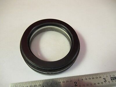 OLYMPUS JAPAN STEREO OBJECTIVE LENS 0.75X WD 100mm OPTICS MICROSCOPE PART FT1-42