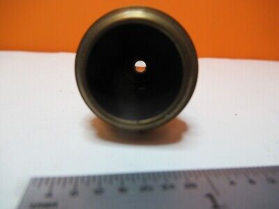 ANTIQUE BAUSCH LOMB BRASS OBJECTIVE 97X 1.9mm MICROSCOPE OPTICS PART &16-A-91