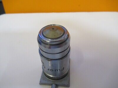 REICHERT AUSTRIA OBJECTIVE 90X /190 FLUOR MICROSCOPE PART AS PICTURED &W2-B-50