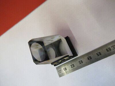 LEITZ WETZLAR GERMANY GLASS PRISM HEAD MICROSCOPE PART AS PICTURED  &8Z-A-52