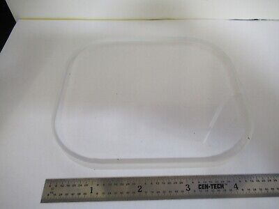 OPTICAL LARGE FLAT WINDOW BK7 GLASS NICE CHAMFERED OPTICS AS PICTURED &FT-6-208