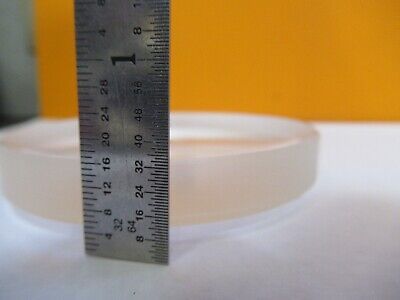 OPTICAL BK7 CONVEX CONCAVE LARGE LENS [chip edge) OPTICS AS PICTURED &27-B-13