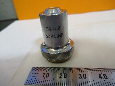 UNITRON JAPAN POL MPS P10X OBJECTIVE LENS MICROSCOPE PART AS PICTURED &F1-A-56