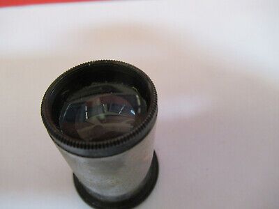 ANTIQUE ERNST LEITZ  "10x" EYEPIECE MICROSCOPE PART OPTICS AS PICTURED #B1-A-49