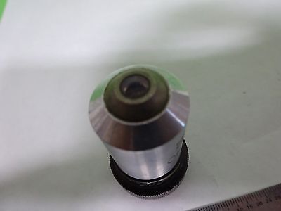 MICROSCOPE PART OBJECTIVE OLYMPUS M40 40X [fair] OPTICS AS IS BIN#Y6-E-14