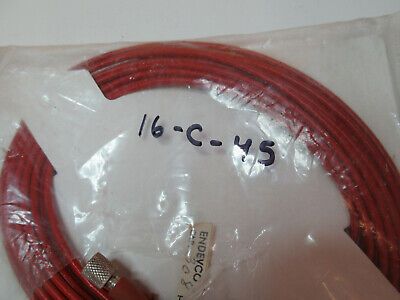 MEGGITT ENDEVCO LOW NOISE CABLE 3090A 120" inch for PIEZO SENSOR AS PIC #16-C-45