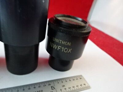 for parts LOT EYEPIECES OPTICAL AO BL MICROSCOPE PART OPTICS AS IS #54-A-10