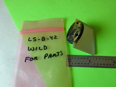 FOR PARTS WILD SWISS MOUNTED MIRROR M20 OPTICS MICROSCOPE PART AS IS #L5-B-44